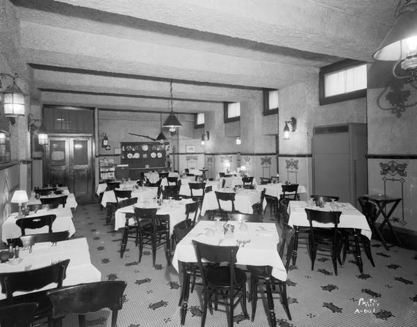 Old English Dining Room in the Belmont Hotel